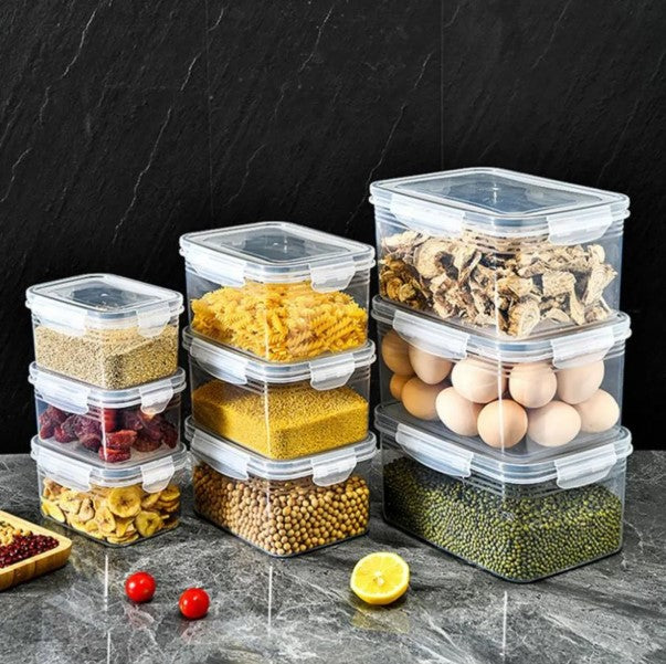 Conjunto Hermético para Alimentos (3 Potes com Tampa) – BM-F1040