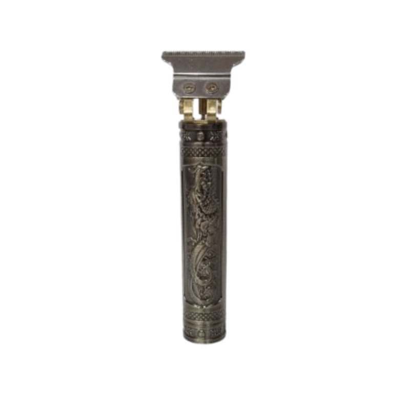 Máquina de Cortar Cabelo e Barba Elétrica sem Fio – Dragão (4x Pentes)