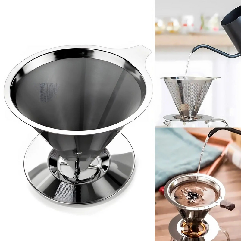 Coador de Café Aço Inox 103 Permanente