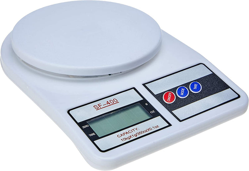 Balança Digital de Cozinha Precisão Até 10kg - Nutrição e Dieta