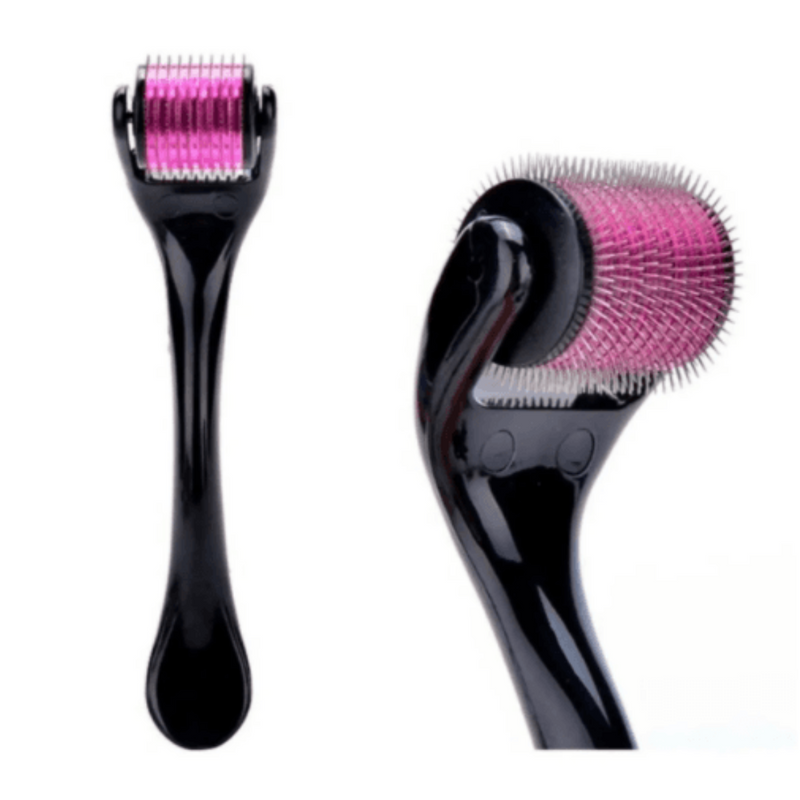 Dermaroller Rolo com Microagulhas Anti Rugas 1mm